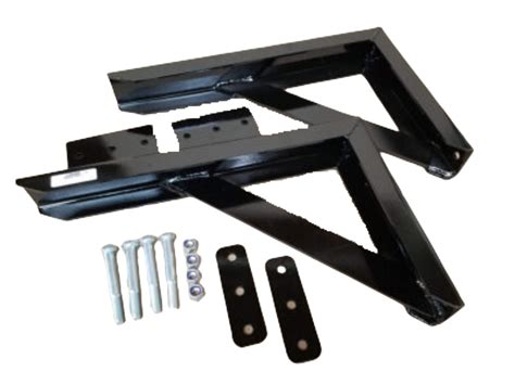 trailer tool box mounting brackets|utility trailer with tool box.